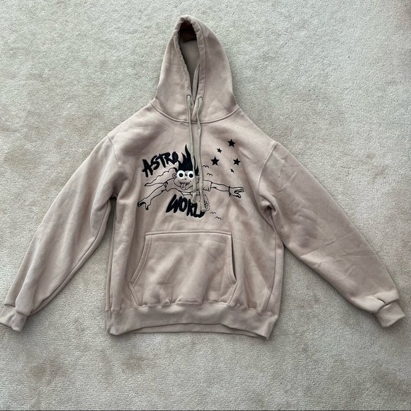 Travis Scott Astroworld Look Mom I Can Fly Hoodie Medium - Picture 2 of 11